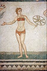 PiazzaArmerina-Mosaik-Bikini