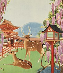 1930s travel poster for Japan