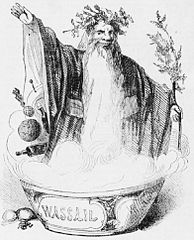 Father Christmas with Wassail Bowl