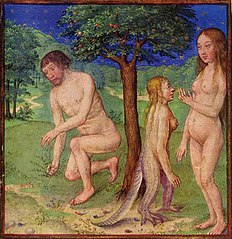 Adam, Eve, and Serpent