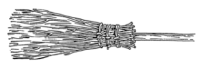 Besom, an earlier form of broom
