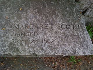Margaret Scott's marker