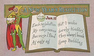 Sample New Year Resolution