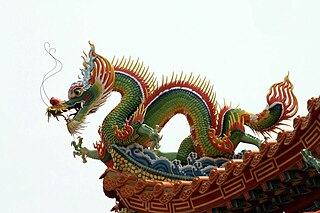 Dragon on Rooftop