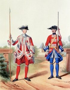 Swiss Guards in 18th Century