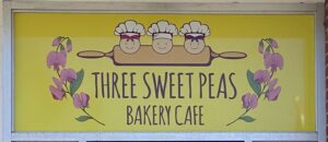 Signage: Three Sweet Peas