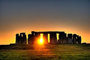 winter solstice at Stonehenge