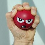 Stressball with face