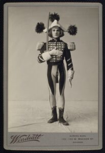 Living 'toy soldier' 1903